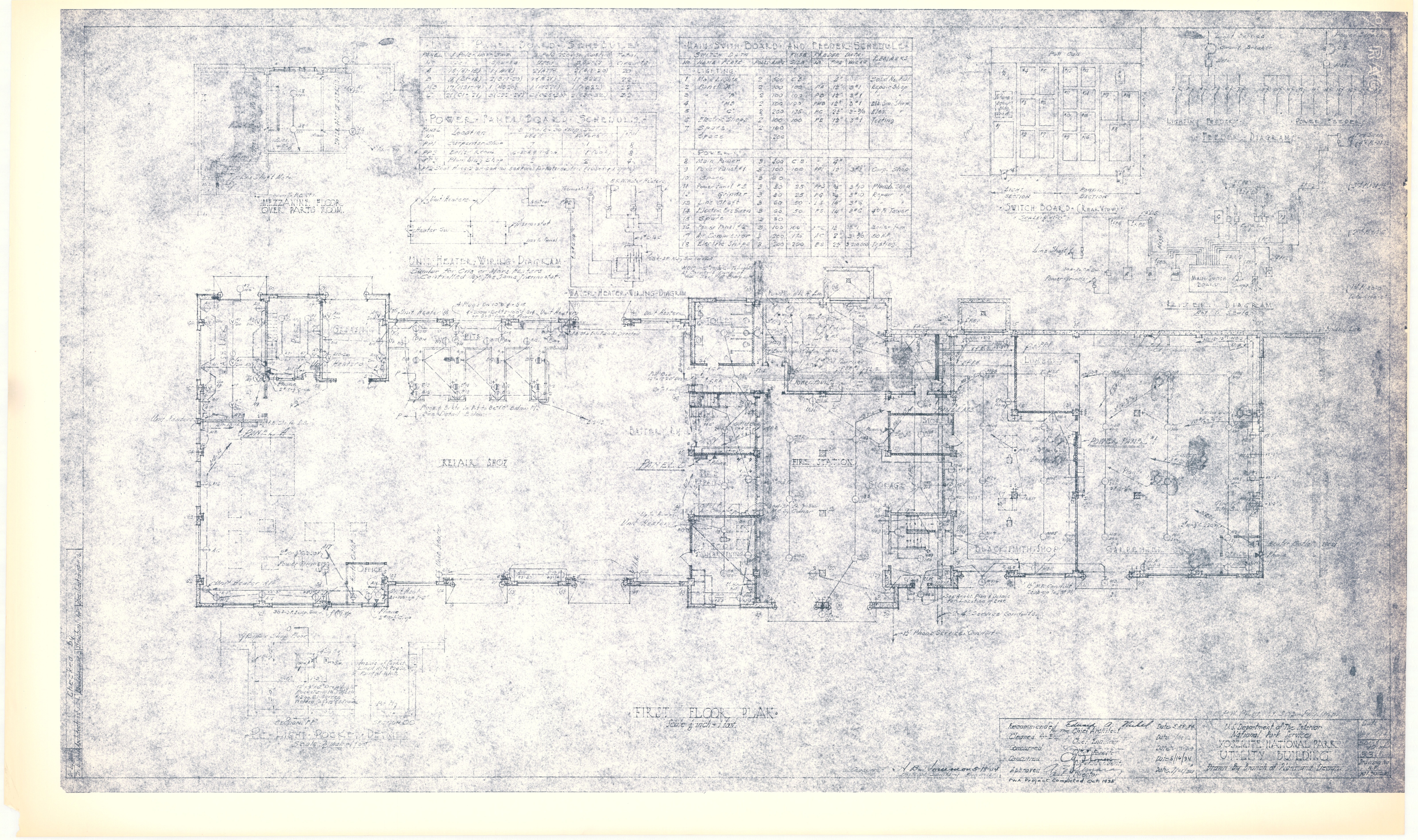 Yosemite National Park Utility Building