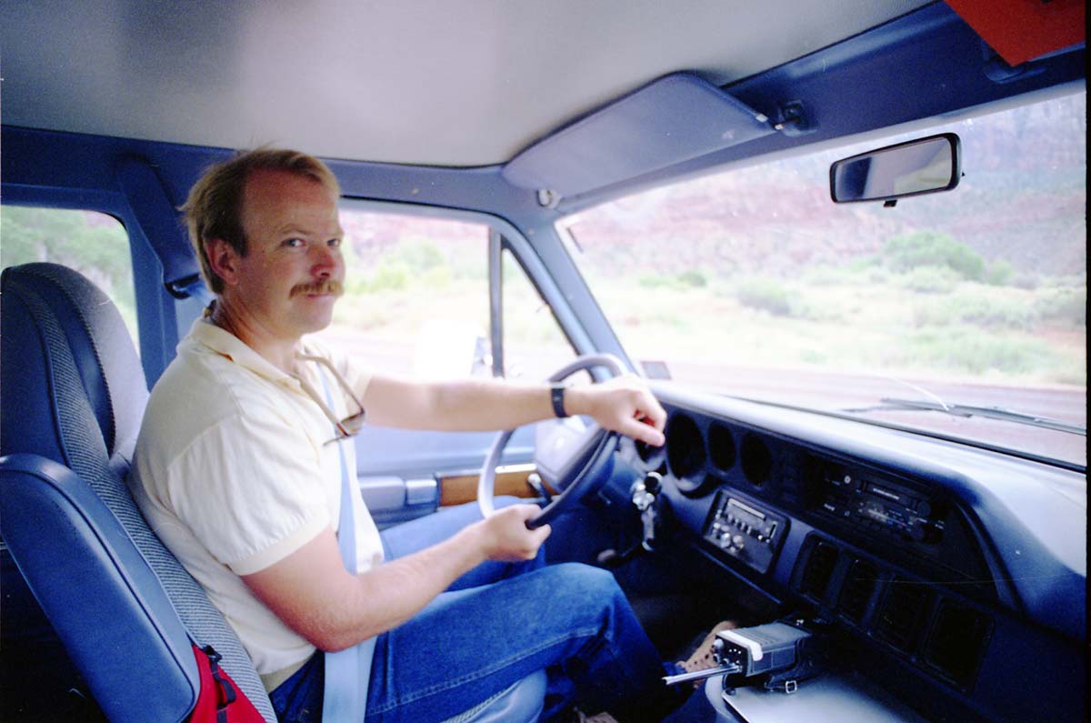 Color Photos of maintenance personnel.