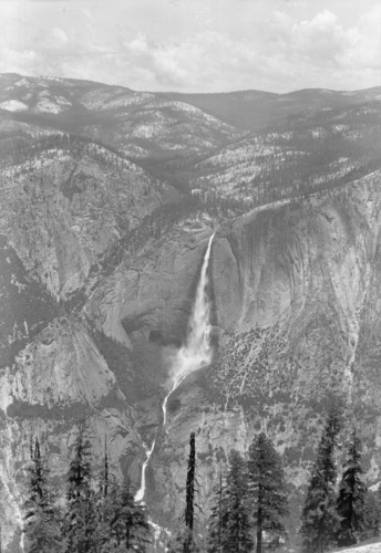 Yosemite Falls from Sentinel Dome.