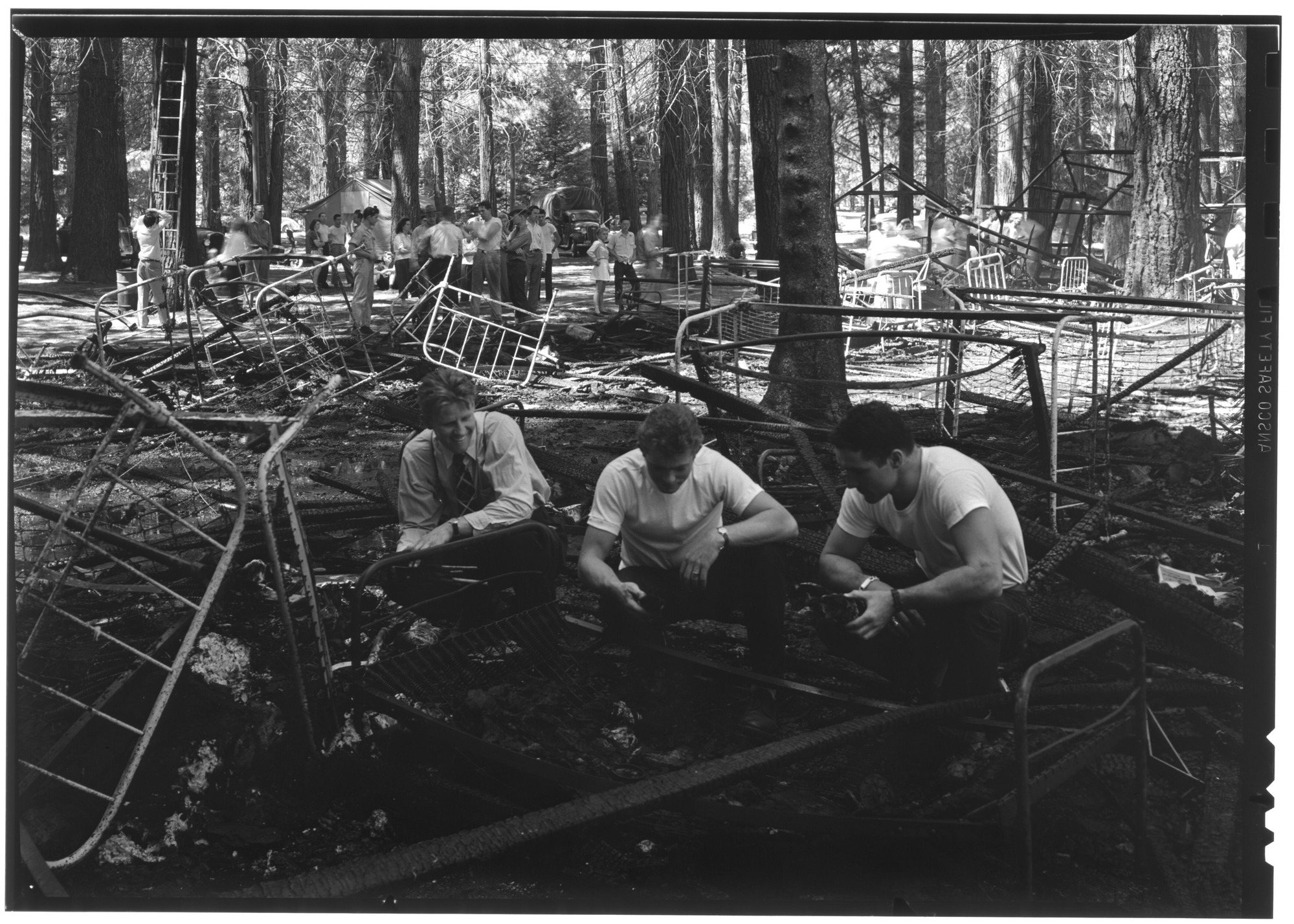 Fire burned 17 tents in Camp 6