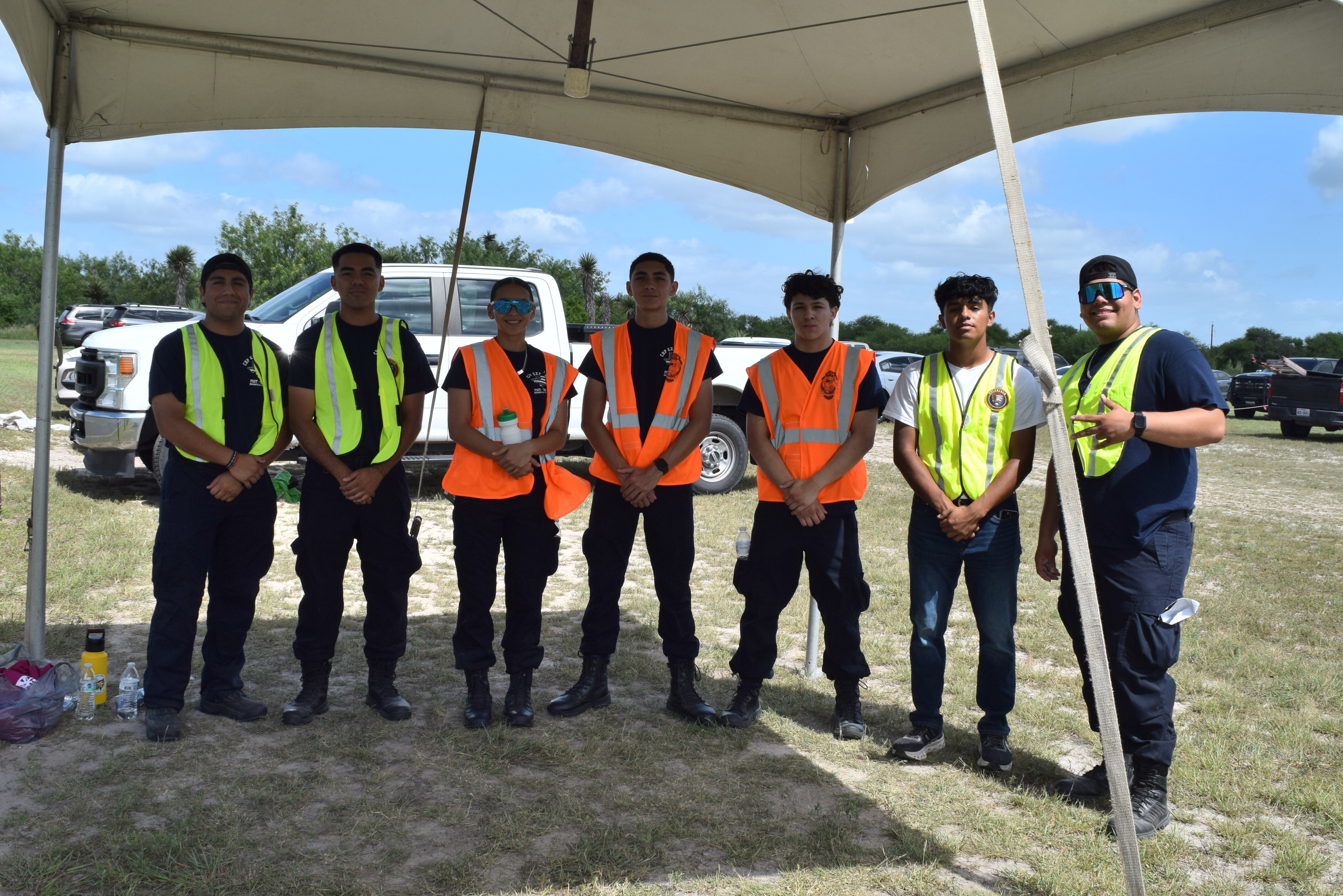 Group of volunteers at National Trails Day 