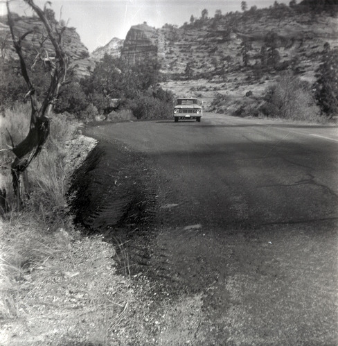 East side road repair and turn out construction.