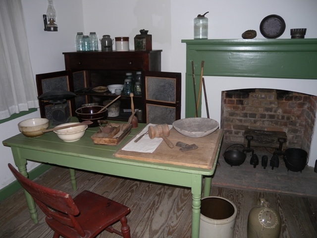 View of the Johnson kitchen