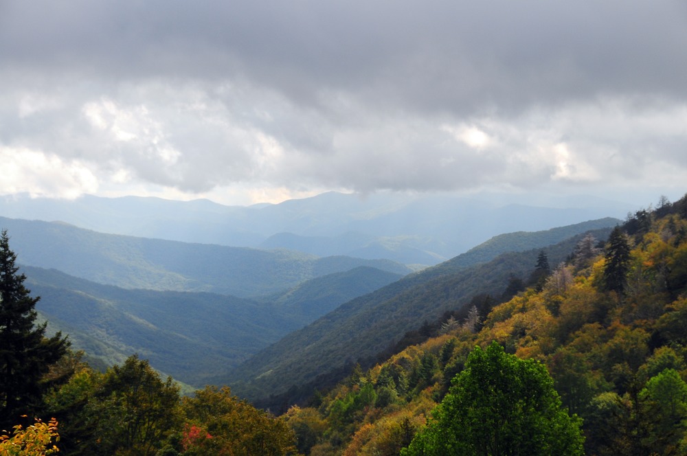 Luftee Overlook on Newfound Gap Road