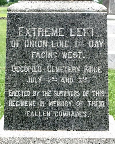 121st Pennsylvania Infantry Monument