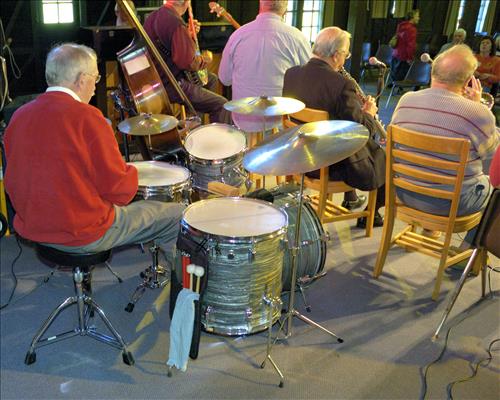 Musicians at the Peninsula Jazz Festival in Cuyahoga Valley National Park