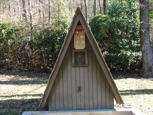 Paint Campground Buildings at Hot Springs National Park in June 2010