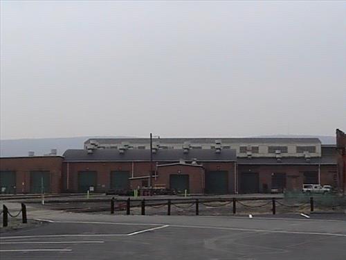 Locomotive Shop Rubber Roof System Before Replacement December 2008