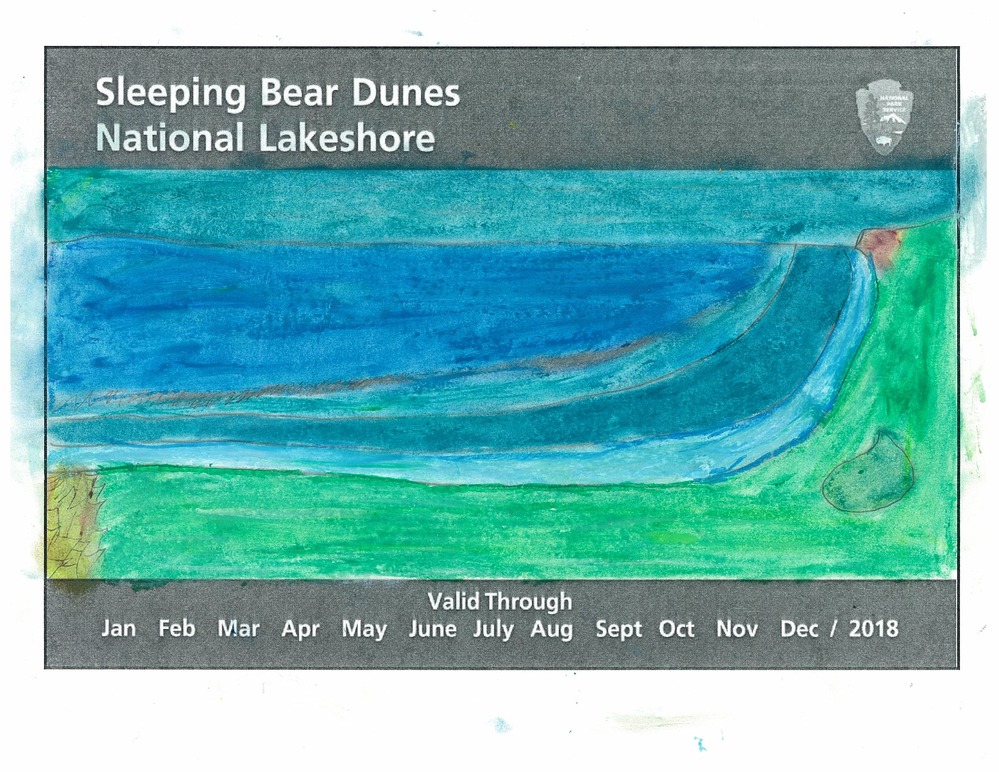Sleeping Bear Dunes through the eye of one of our young visitors.