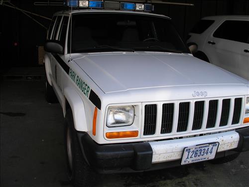 2001 Jeep SUV Law Enforcement Fredericksburg and Spotsylvania Park Feb 2015