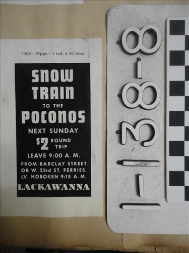 DL&W Advertising Ledger no. 1, Page no. 138