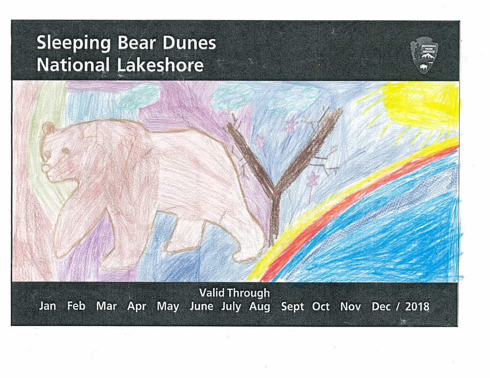 Sleeping Bear Dunes through the eye of one of our young visitors.