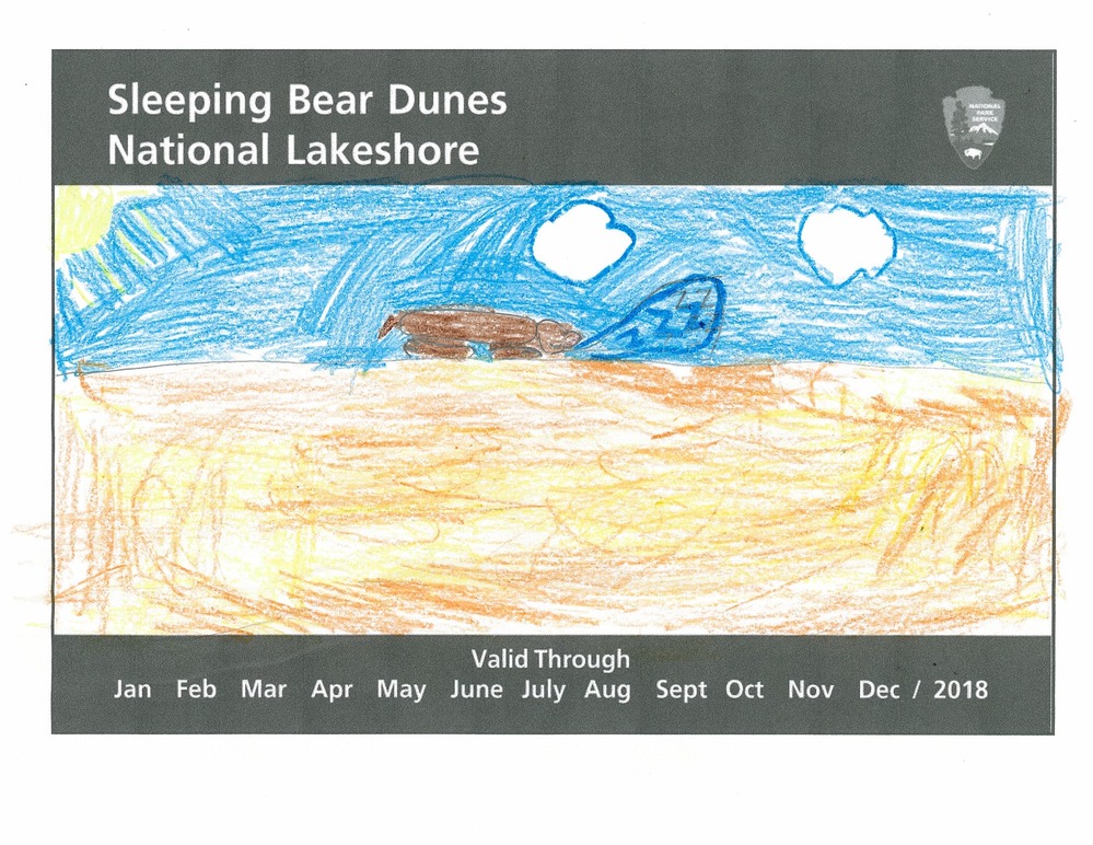 Sleeping Bear Dunes through the eye of one of our young visitors.