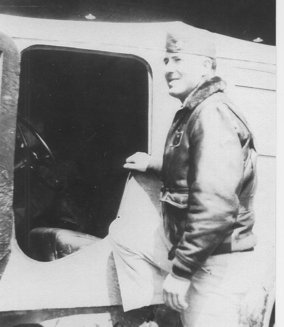 Lieutenant Commander Glen A. David preparing for a mission.