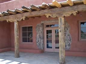 Rear Exterior, Painted Desert Inn National Historic Landmark, Petrified Forest National Park