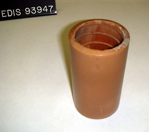 Brown wax cylinder, NPS catalog number EDIS 93947. (Credit: National Park Service)