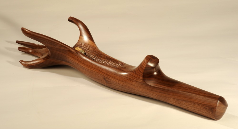 Sculpted piece of wood