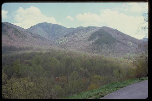 Views at Great Smoky Mountains National Park, Tennessee and North Carolina