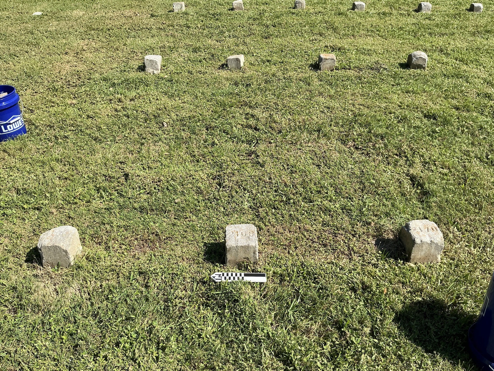 Extra image of flat marble marker