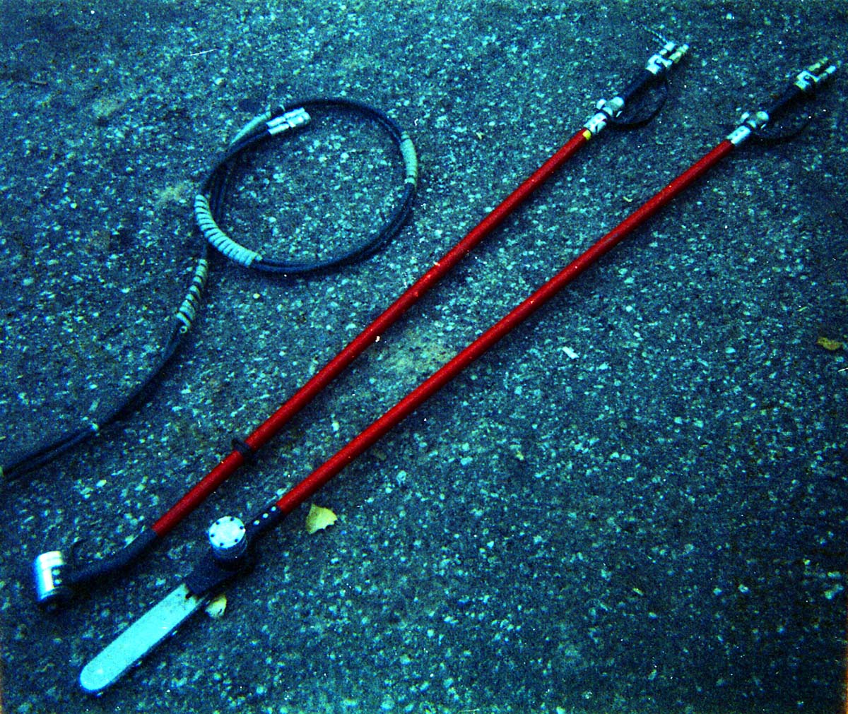 Color Photos of maintenance equipment.