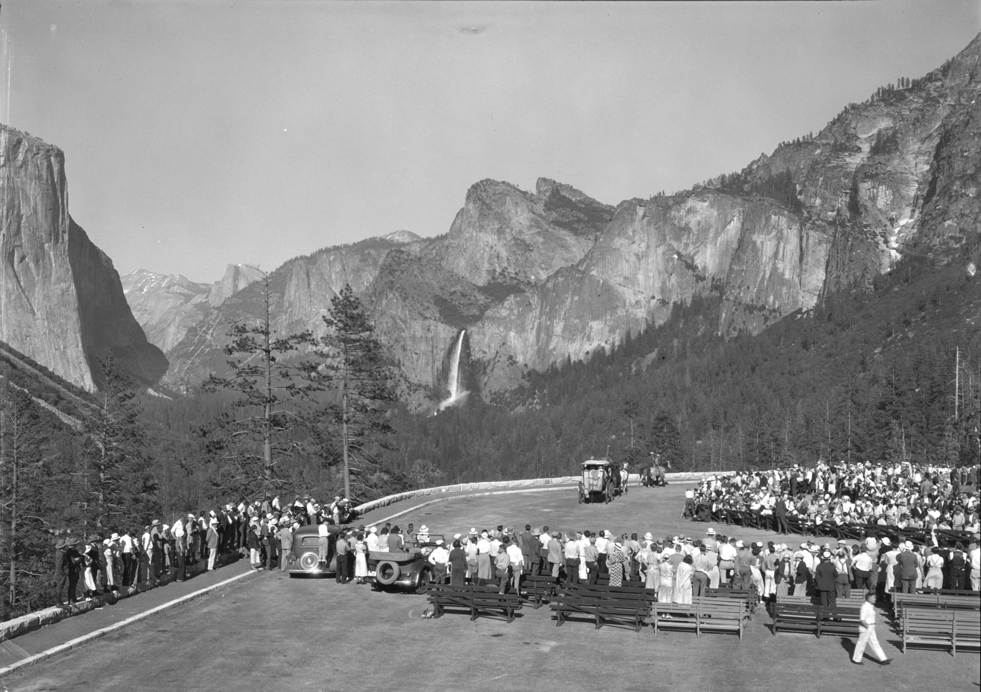Wawona Tunnel Dedication.