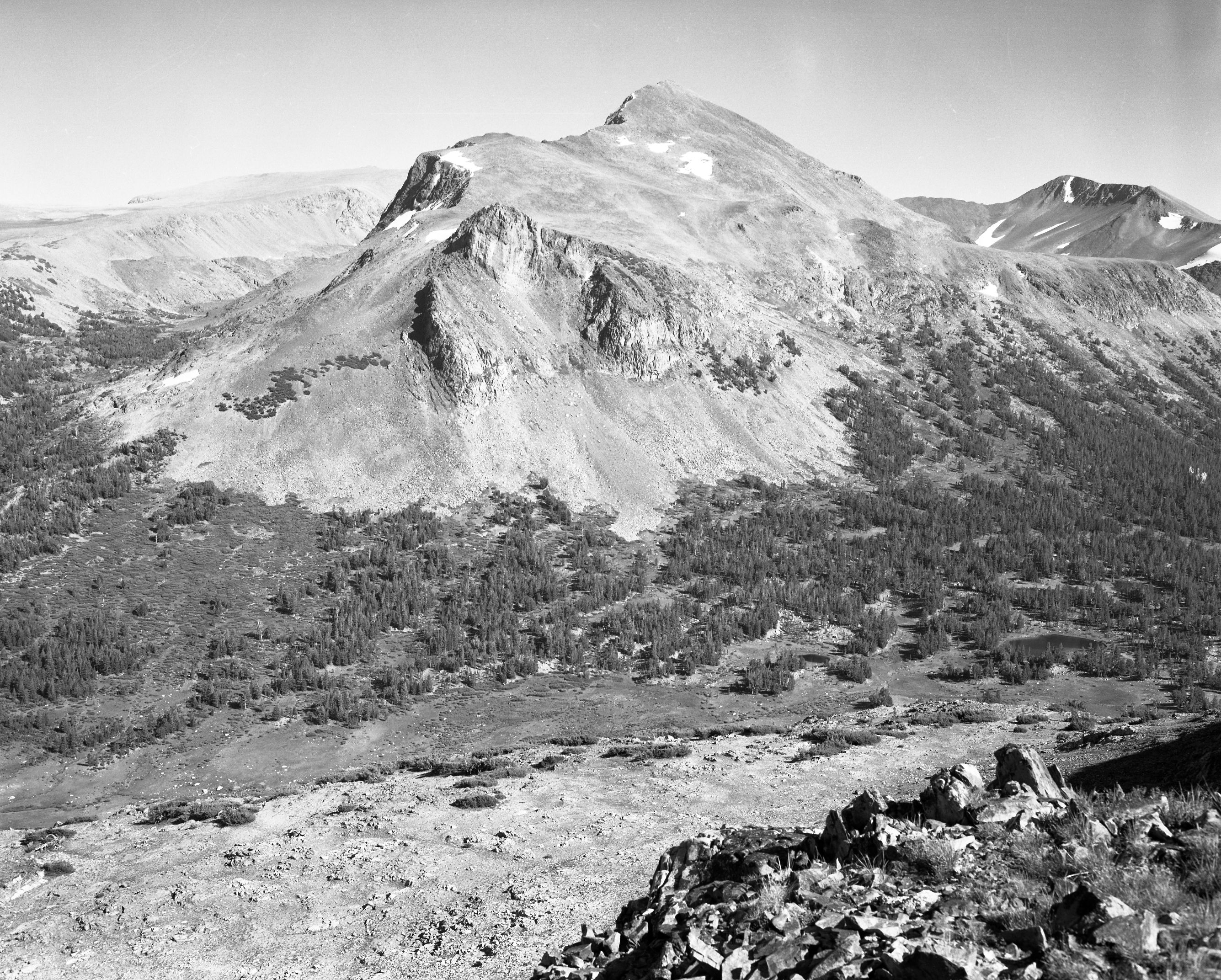 Mount Dana from Gaylor Peak.