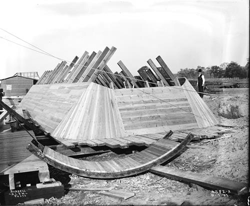 A0582-A0586--Edwardsville, PA--Woodward Mine--Sinking Shaft No. 3 [1907.10.07]