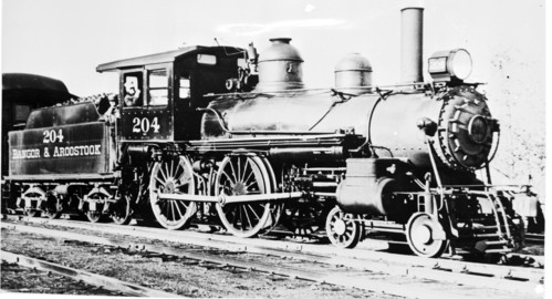 Bangor & Aroostock no. 204 [4-4-0]