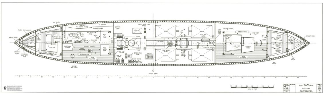 Side-wheel ferry Eureka