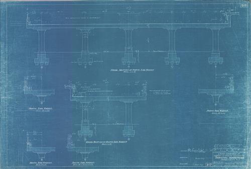 20452.BL-(GROUP 2) Jersey City, NJ--Terminal Warehouse--North and south Viaduct [1928-1929]