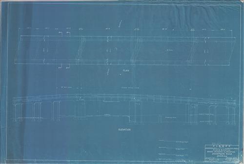 20423.BL-Dover, NJ [1.54 miles east]--Overhead Highway Bridge--Dickerson Road [1927]