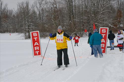 Ohio Winter Special Olympics at the Ledges in Cuyahoga Valley National Park