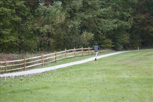 Fall Fun Run runners