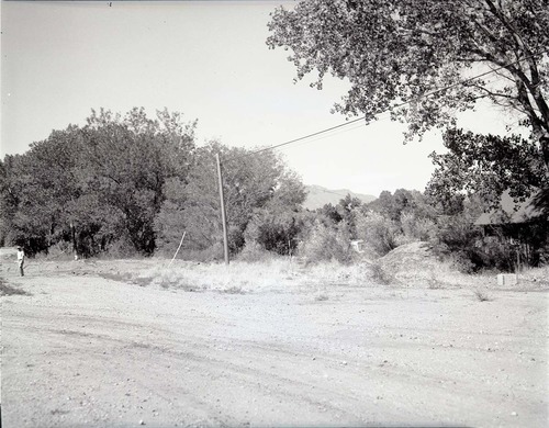 Site of new Watchman Housing Area.