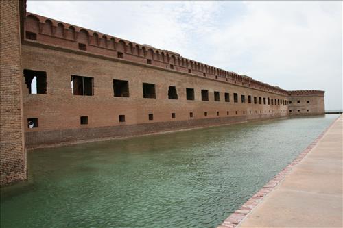 Stabilize Fort Jefferson Phase 2; Before, During, and After Treatment