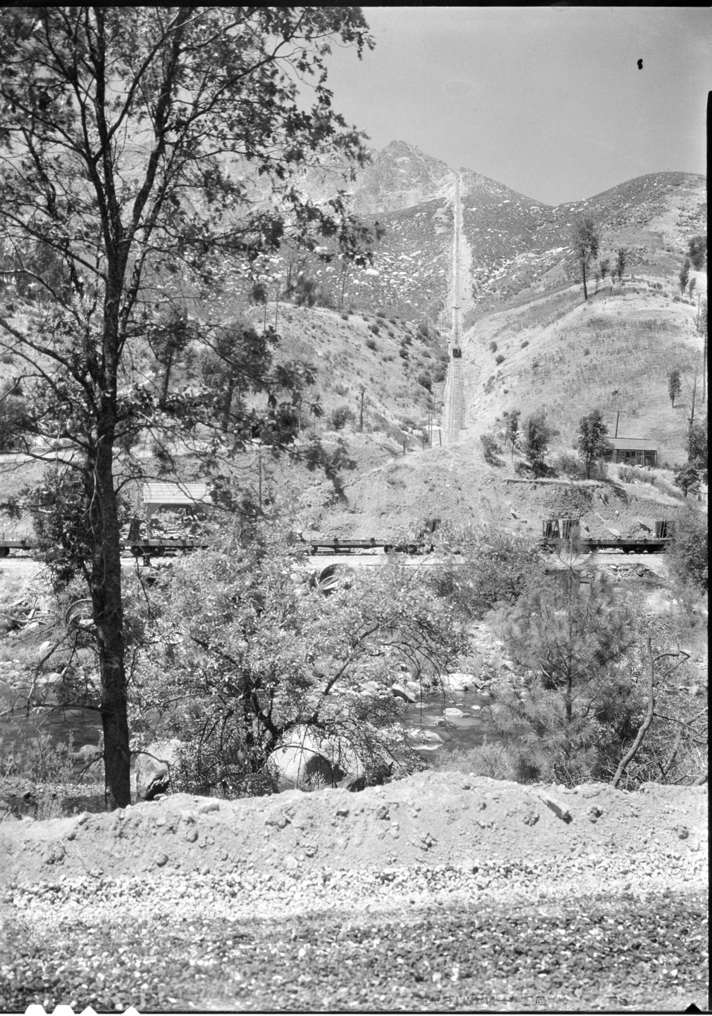 Yosemite Lumber Co. Incline in operation