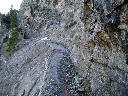 fy06 Rehab cave trail for visitor safety