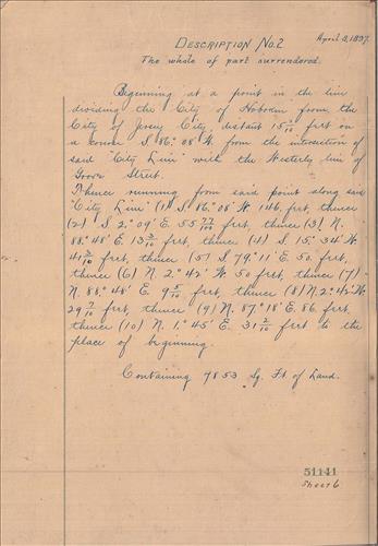 51141.PB--Property Description--Jersey City and Hoboken, NJ