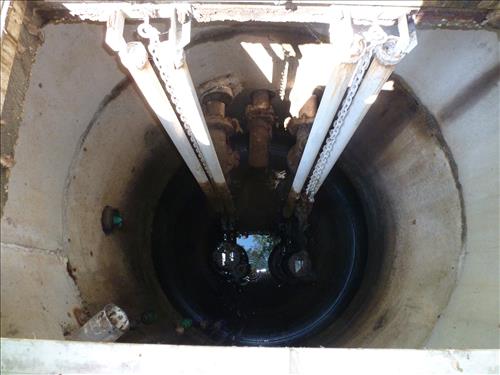 Replace 6 Sewage Pumps in Cabin Camps 1 and 4