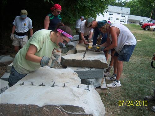 Lockwood House Spur Trail existing conditions from the Appalachian Trail in Harpers Ferry National Historical Park. 9/21/09