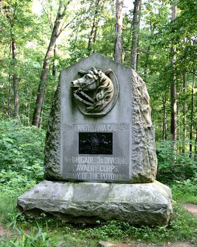 18th Pennsylvania Cavalry Monument