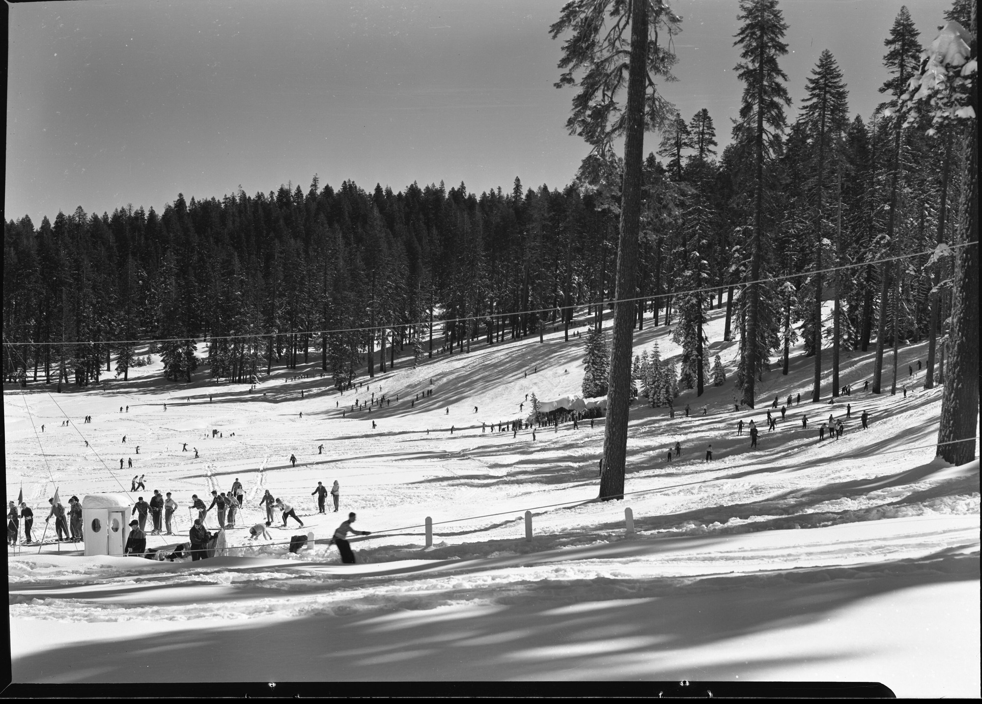 Panorama of Badger Pass area, Picture no. 2 in a series of 3