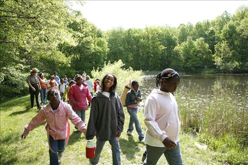 CVEEC Girl Scouts pond exploration 2
