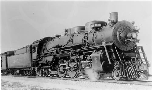 011/001.021--Atchison, Topeka & Santa Fe Railroad Locomotives [GROUP 4]