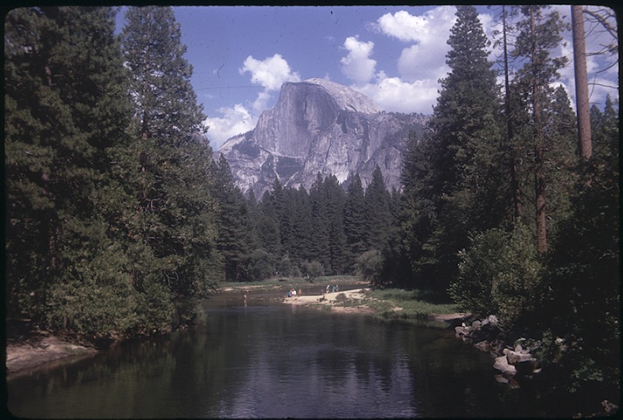 Half Dome from Sentinel Bridge