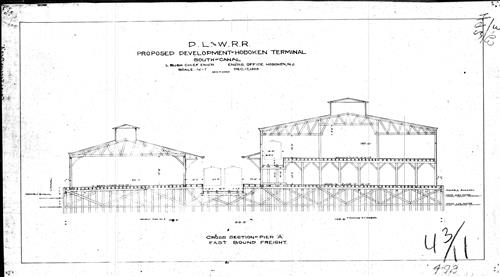 00043.BM--Hoboken Freight Terminal--Proposed development--Hoboken NJ