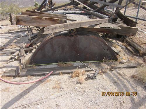 Telegraph Mine's environmental contamination related to gold processing.