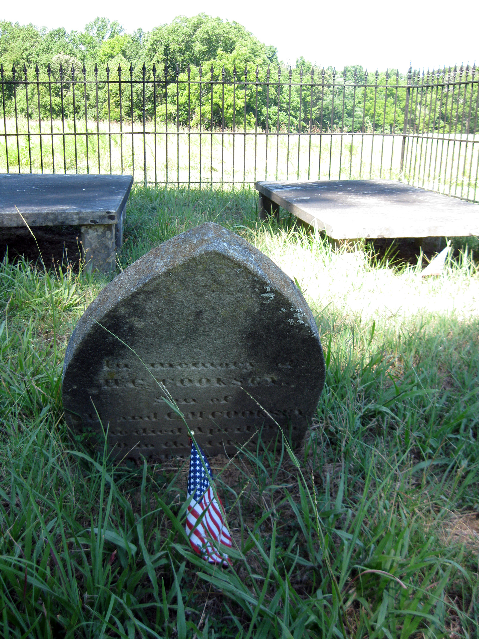 H.G. Cooksey's Headstone