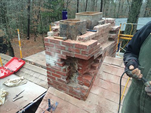 Repair and Stabilize Non-Historic Chimney in Cabin Camp 5 at Prince William Forest Park FY 2014