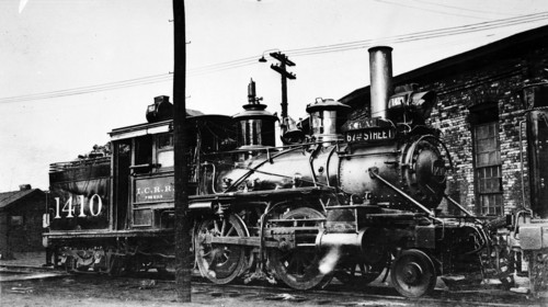 Illinois Central no. 1410 [2-4-4]